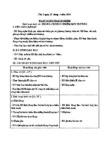 Kế hoạch bài dạy Đạo đức 3 - Bài 26: Cùng khám phá bầu trời (Tiết 2) - Năm học 2023-2024 - Bạch Thị Hải Yến