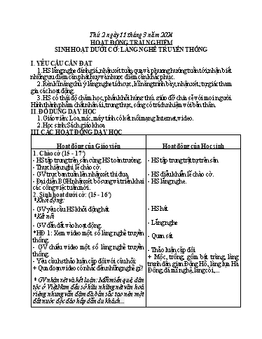 Kế hoạch bài dạy Tiếng Việt 3 - Bài: Luyện tập dấu gạch ngang - Năm học 2023-2024 - Bạch Thị Hải Yến
