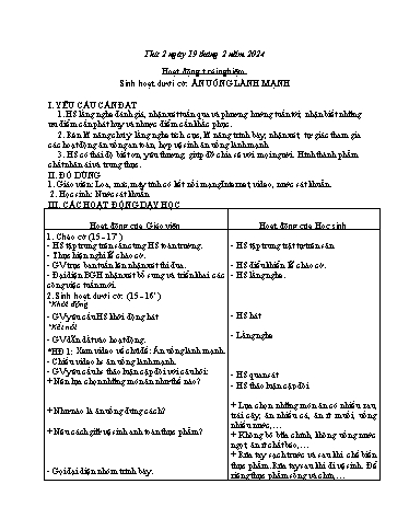 Kế hoạch bài dạy Tiếng Việt 3 - Bài: Luyện tập từ ngữ chỉ sự vật, đặc điểm, đặt và trả lời câu hỏi về thời gian địa điểm - Năm học 2023-2024 - Bạch Thị Hải Yến
