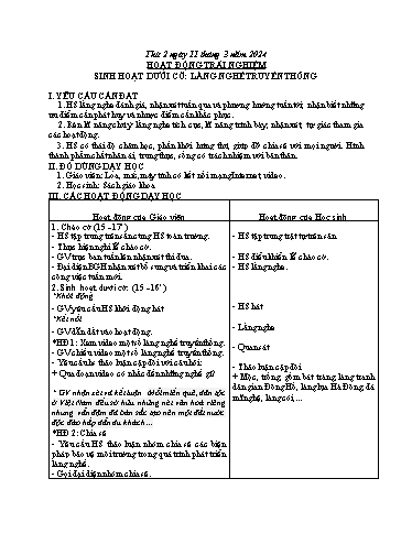 Kế hoạch bài dạy Tiếng Việt Lớp 3 - Bài: Luyện tập dấu gạch ngang - Năm học 2023-2024 - Bạch Thị Hải Yến