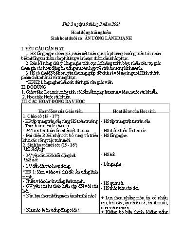 Kế hoạch bài dạy Tiếng Việt + Toán 3 - Tuần 23 (Thứ 2-4) - Năm học 2023-2024 - Bạch Thị Hải Yến