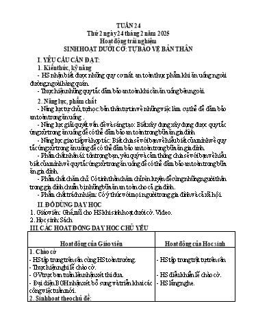 Kế hoạch bài dạy Tiếng Việt + Toán 3 - Tuần 24 (Thứ 2-4) - Năm học 2024-2025 - Nguyễn Thị Mỹ Linh