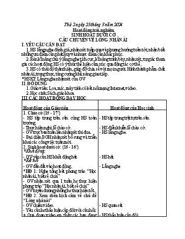 Kế hoạch bài dạy Tiếng Việt + Toán 3 - Tuần 28 (Thứ 2-4) - Năm học 2023-2024 - Bạch Thị Hải Yến