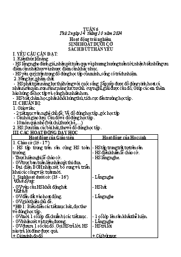 Kế hoạch bài dạy Tiếng Việt + Toán 3 - Tuần 6 (Thứ 2-4) - Năm học 2024-2025 - Hoàng Thị Dung