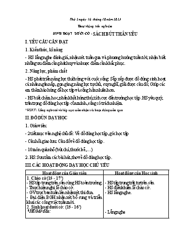 Kế hoạch bài dạy Tiếng Việt + Toán 3 - Tuần 7 - Năm học 2023-2024 - Nguyễn Thị Trinh