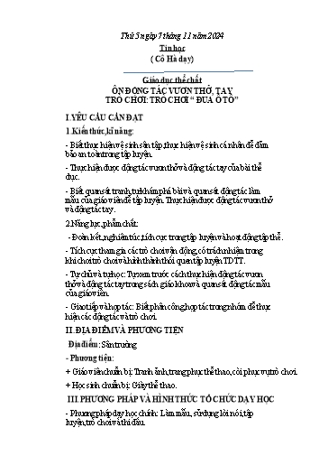 Kế hoạch bài dạy Tiếng Việt + Toán 3 - Tuần 9 (Thứ 5+6) - Năm học 2024-2025 - Hoàng Thị Dung