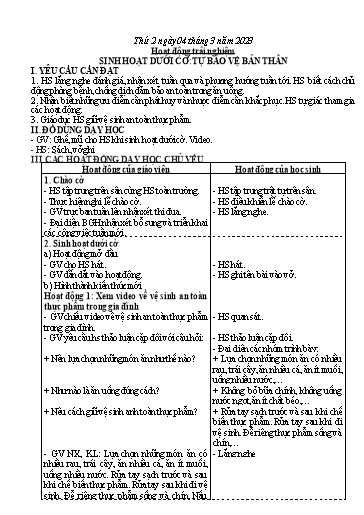Kế hoạch bài dạy Toán + Tiếng Việt 3 - Tuần 25 (Thứ 2-4) - Năm học 2023-2024 - Hoàng Thị Dung
