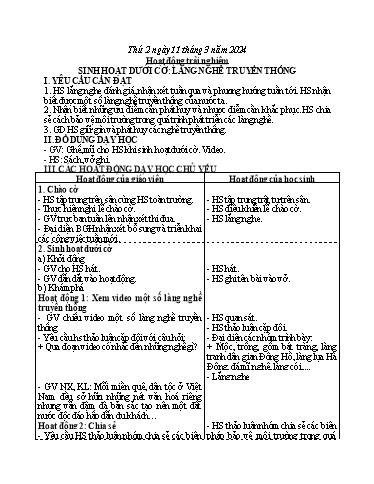 Kế hoạch bài dạy Toán + Tiếng Việt 3 - Tuần 26 (Thứ 2-4) - Năm học 2023-2024 - Hoàng Thị Dung