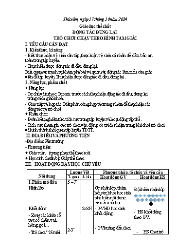 Kế hoạch bài dạy Toán + Tiếng Việt 3 - Tuần 6 - Năm học 2024-2025 - Hoàng Thị Dung